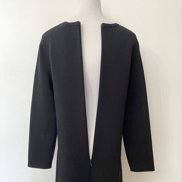 LELA ROSE BLACK EMBROIDERED SHEATH FORMAL DRESS - M - Picture 6 of 10